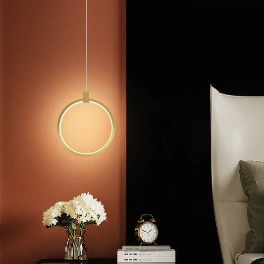 Vivolux | Elegante Doppelte Ring Hängeleuchte | DuoGlow