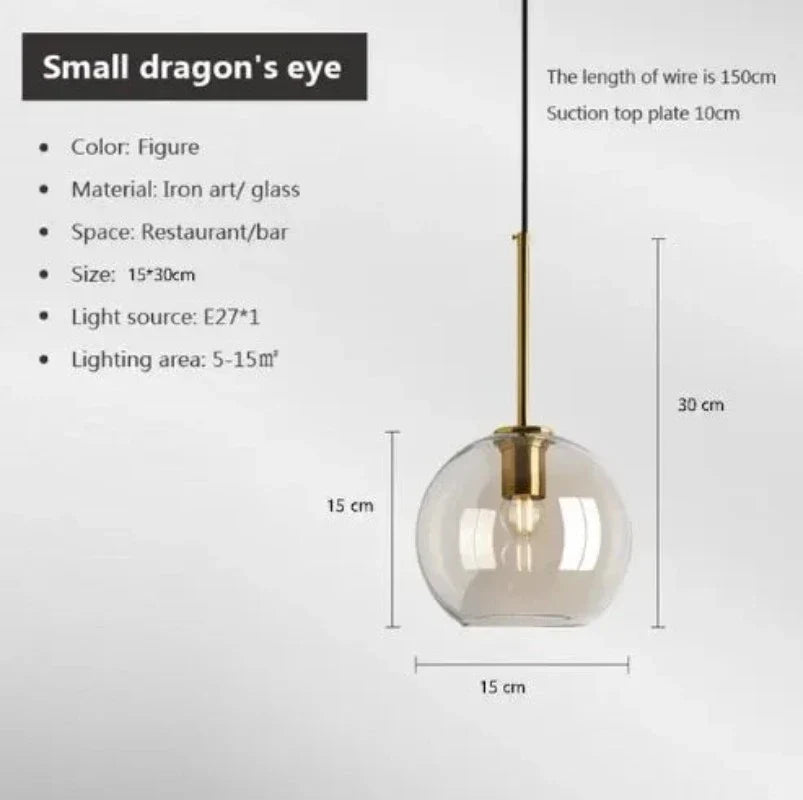 Vivolux | Nordisch hängendes Loftglas