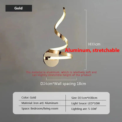Vivolux | SpiralGlow - Spirale Led Wandleuchten