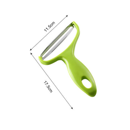 Multifunktionaler extrabreiter Y-Schäler aus Edelstahl