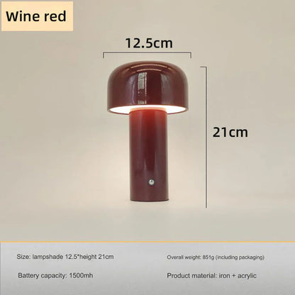 Vivolux | Wiederaufladbare Pilzlampe