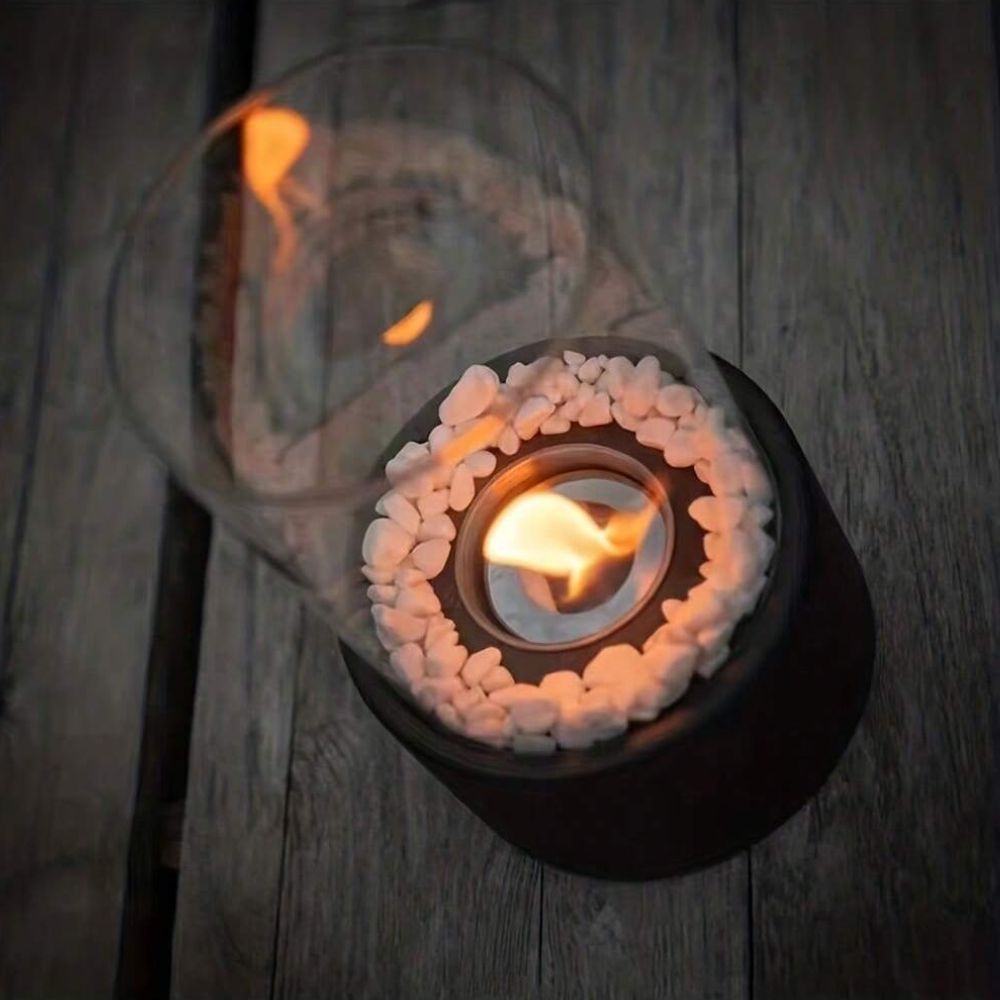 Vivolux | Elegante ewige Flammenöl-Lampe – Klassisches Design mit moderner Funktionalität