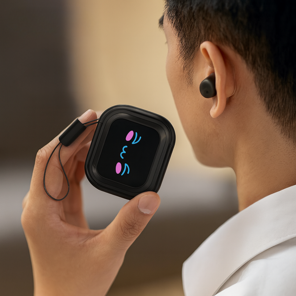 Vivolux | AI Übersetzung Drahtlose Ohrhörer Bluetooth Geräuschunterdrückung