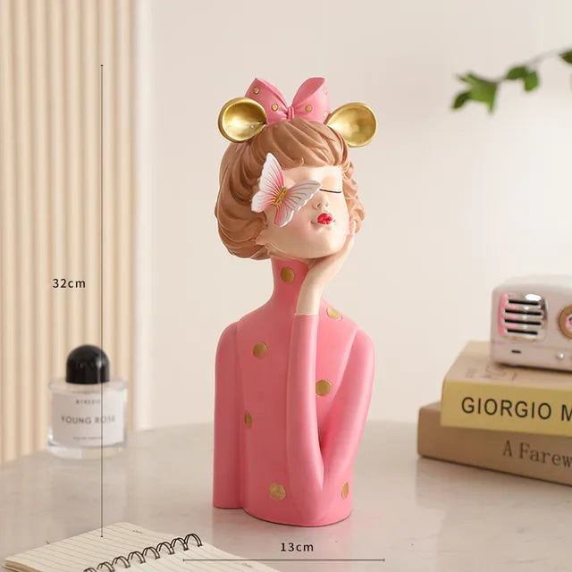 Vivolux | FloralFinesse - Mädchen Vase Dekor
