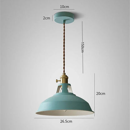 Vivolux | Nordische industrielle Led Pendelleuchte Retro