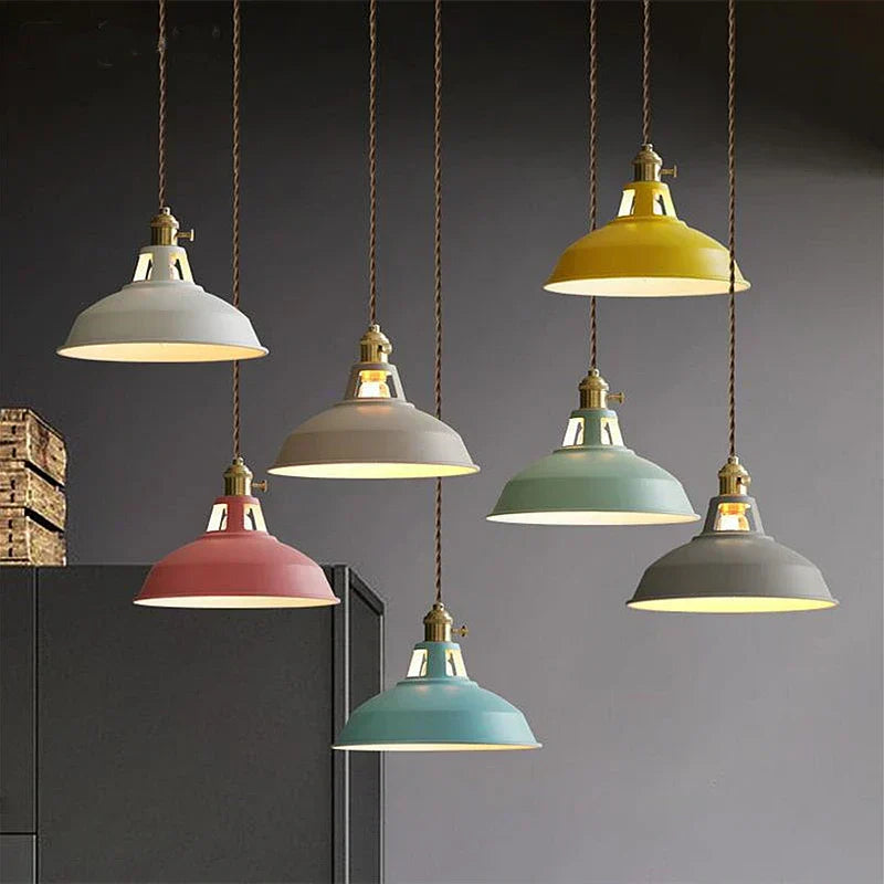 Vivolux | Nordische industrielle Led Pendelleuchte Retro