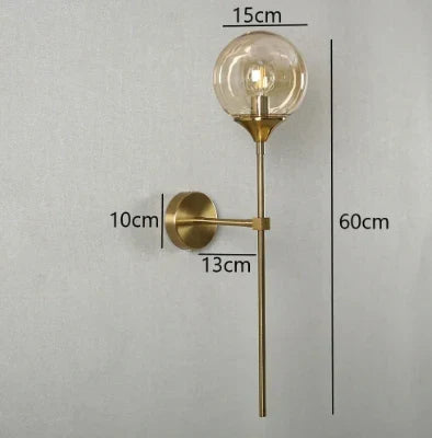 Vivolux | Wandleuchte Skandinavisch Modern Glas