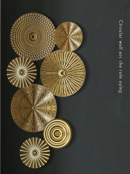 Vivolux | Nordischer Gold-Wandbehang