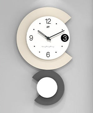 Vivolux | Moderne LED-Lampe Stille Wanduhr für Wohnzimmer