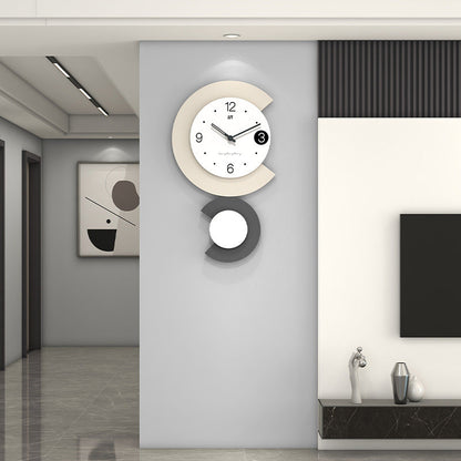 Vivolux | Moderne LED-Lampe Stille Wanduhr für Wohnzimmer