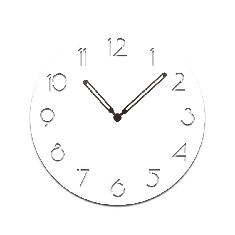 Vivolux | Atmosphärische LED-Licht stille Wanddekor Uhr