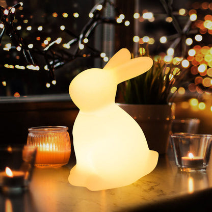 Vivolux | Zeitgenössische kreative Rabbit PE LED Tischlampe für das Schlafzimmer