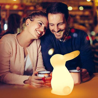 Vivolux | Zeitgenössische kreative Rabbit PE LED Tischlampe für das Schlafzimmer