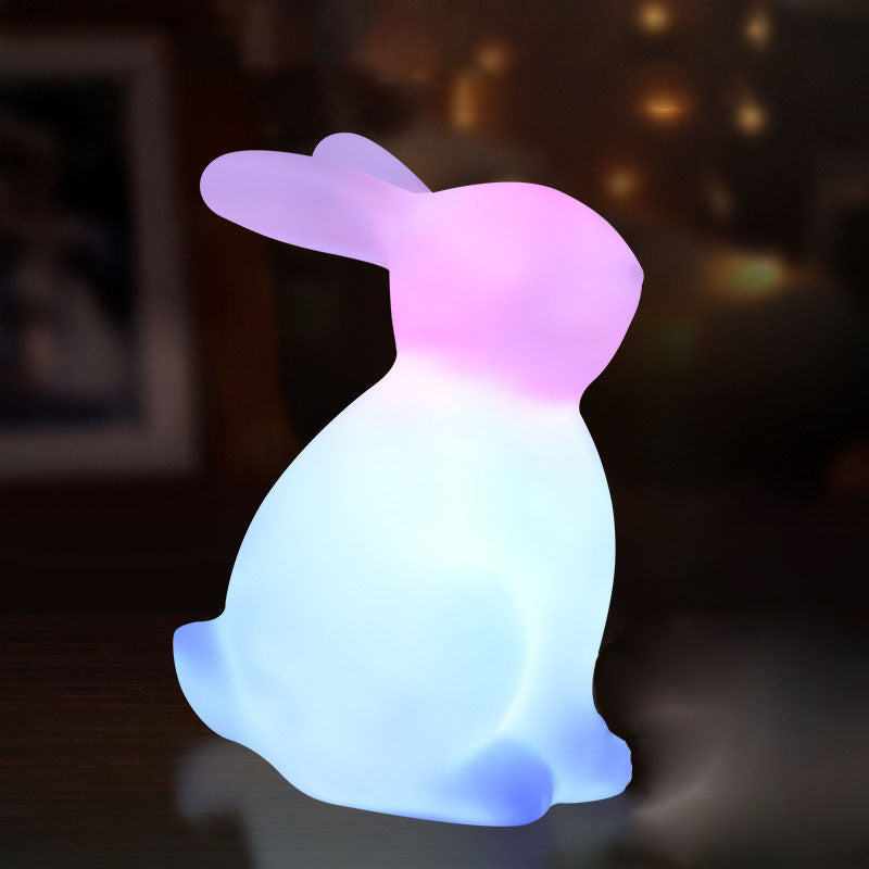 Vivolux | Zeitgenössische kreative Rabbit PE LED Tischlampe für das Schlafzimmer