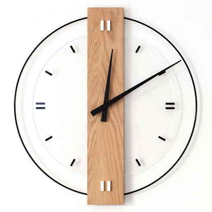 Vivolux | Massivholz Nordic Wanddekorationsuhr 40cm