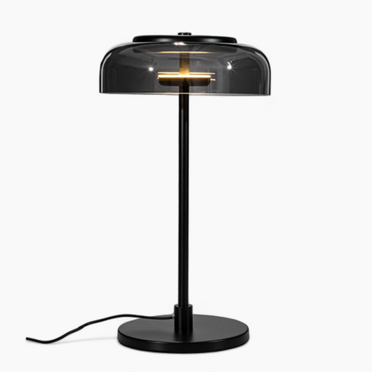 Vivolux | Nordische Glastischlampe für den Nachttisch
