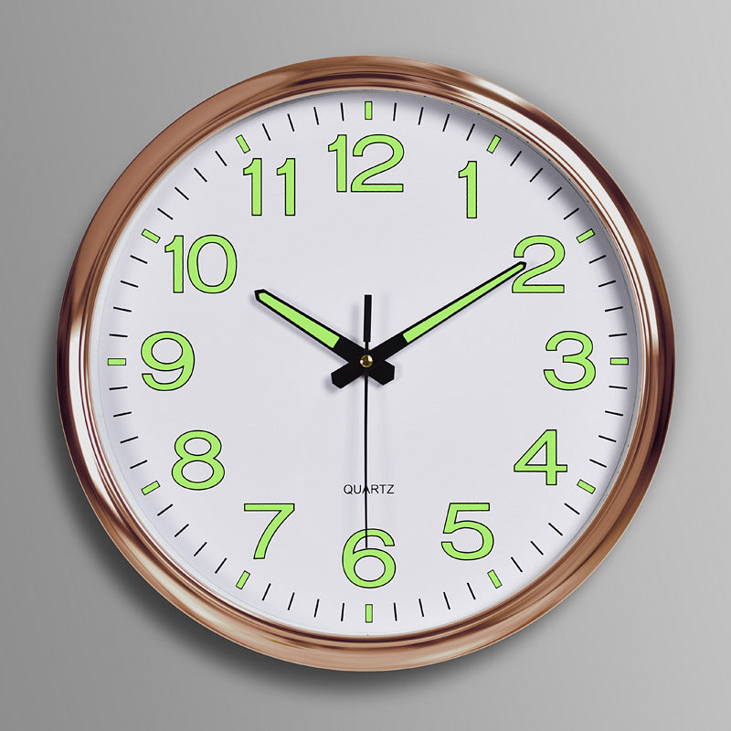 Vivolux | Leuchtende Klassenzimmer Stille Wanduhr 30 cm