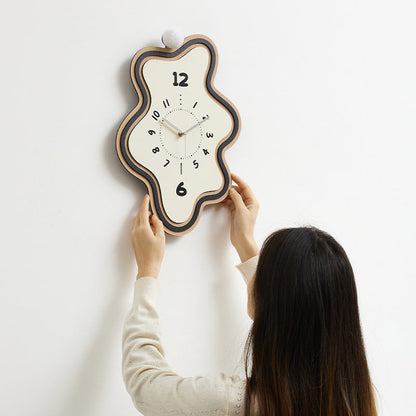 Vivolux | Kreative unregelmäßige Wanddekoration Silent Clock