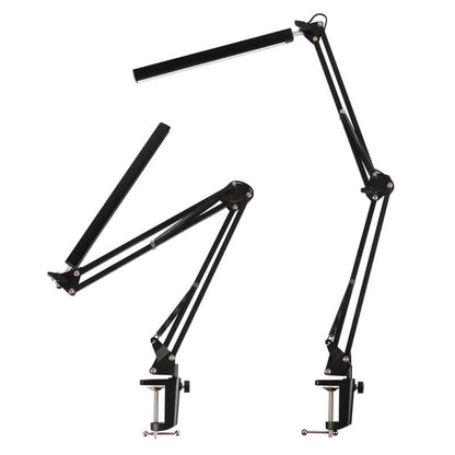 Vivolux | LED Klappbarer Langer Arm Clip Augen Schutz USB Lese Tischlampe