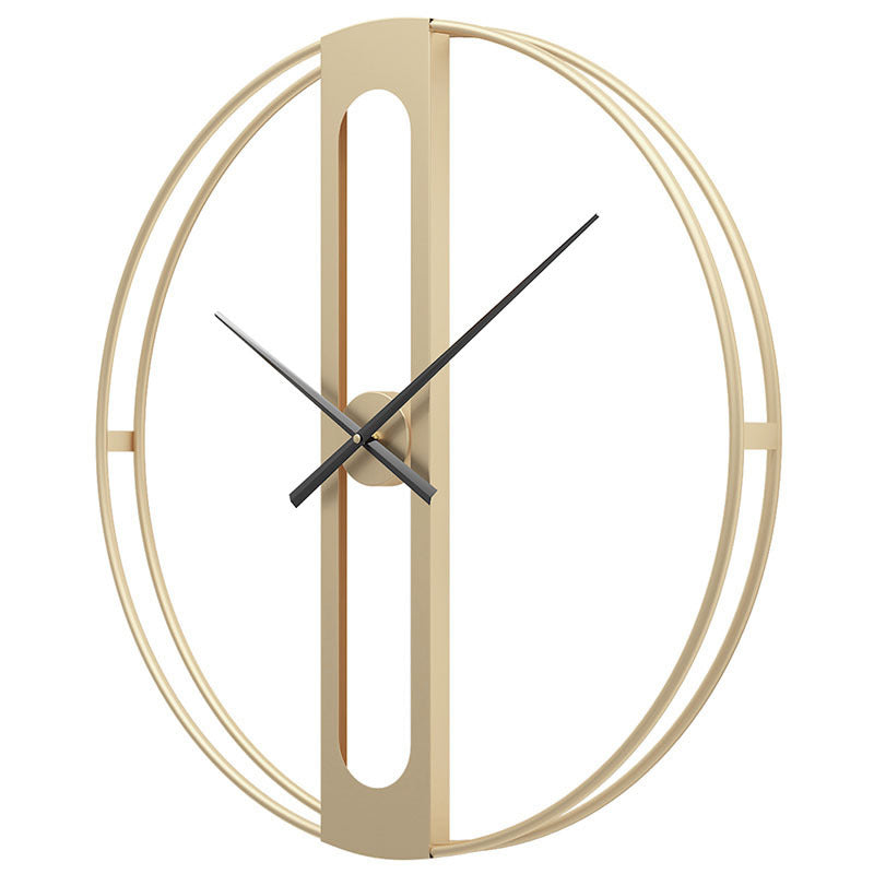 Vivolux | Nordic Große Stille Wanduhr für Wohnraum 20 Zoll