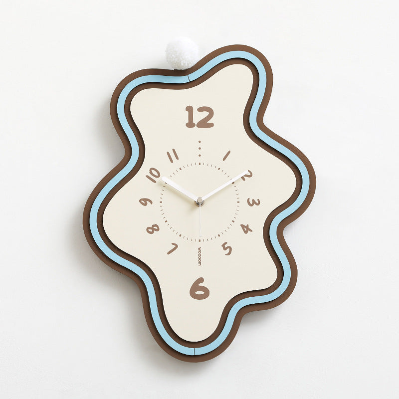 Vivolux | Kreative unregelmäßige Wanddekoration Silent Clock