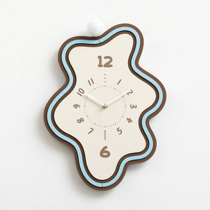 Vivolux | Kreative unregelmäßige Wanddekoration Silent Clock