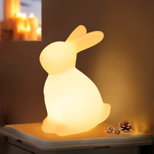 Vivolux | Zeitgenössische kreative Rabbit PE LED Tischlampe für das Schlafzimmer