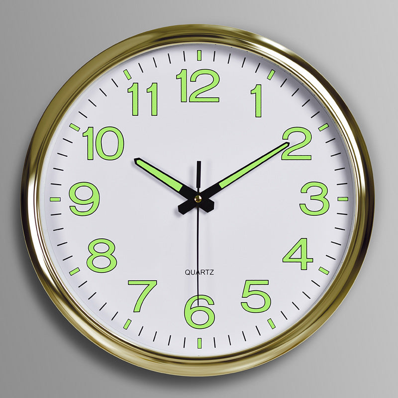 Vivolux | Leuchtende Klassenzimmer Stille Wanduhr 30 cm