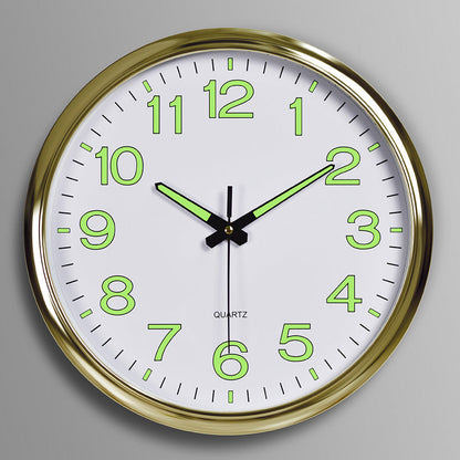 Vivolux | Leuchtende Klassenzimmer Stille Wanduhr 30 cm