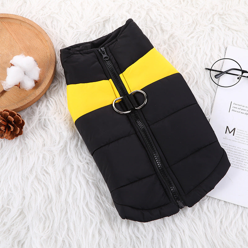 Winter Warme Wasserdichte Hundeweste mit Reißverschluss (Gr.S-7XL)