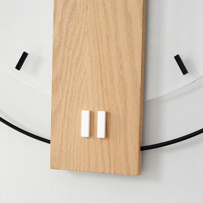 Vivolux | Massivholz Nordic Wanddekorationsuhr 40cm