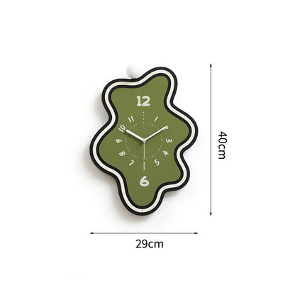 Vivolux | Kreative unregelmäßige Wanddekoration Silent Clock