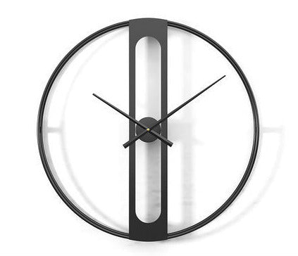 Vivolux | Nordic Große Stille Wanduhr für Wohnraum 20 Zoll