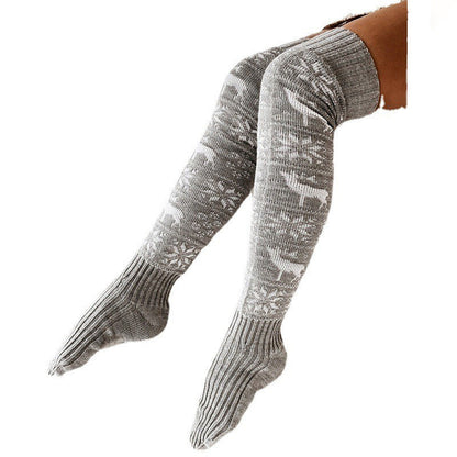 Weihnachtsmuster Socken | Warm & Stilvoll | Perfekt für Wintertage