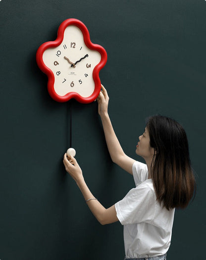 Vivolux | Süße Pendelstille Wanddekoration Uhr