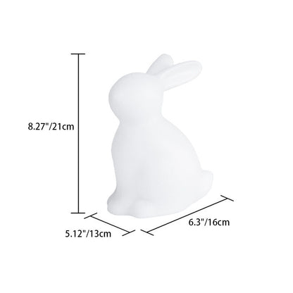 Vivolux | Zeitgenössische kreative Rabbit PE LED Tischlampe für das Schlafzimmer