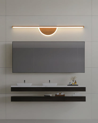 Vivolux | Moderne Wandlampe aus Holzbogen