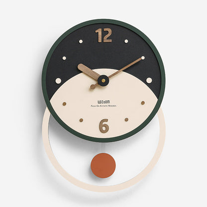 Vivolux | Nordic Minimalist Wanddekoration Uhr für das Wohnzimmer