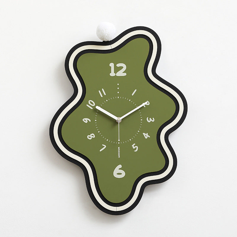 Vivolux | Kreative unregelmäßige Wanddekoration Silent Clock