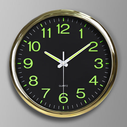 Vivolux | Leuchtende Klassenzimmer Stille Wanduhr 30 cm