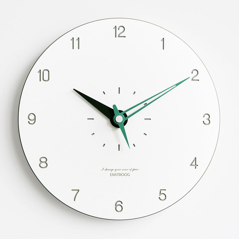Vivolux | Frendorf™ Minimalistische Moderne Runde Wanddeko Stille Uhr