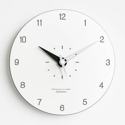 Vivolux | Frendorf™ Minimalistische Moderne Runde Wanddeko Stille Uhr
