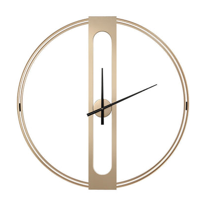 Vivolux | Nordic Große Stille Wanduhr für Wohnraum 20 Zoll