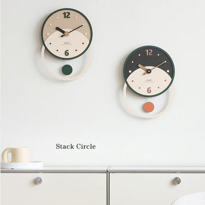 Vivolux | Nordic Minimalist Wanddekoration Uhr für das Wohnzimmer