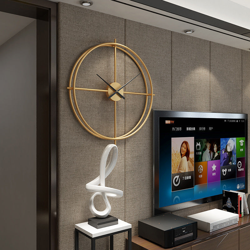 Nordic Minimalist Große Stille Wand Uhr 20 Zoll