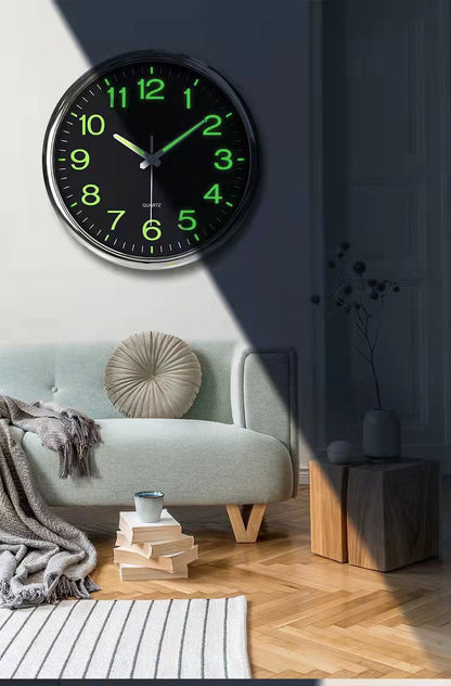 Vivolux | Leuchtende Klassenzimmer Stille Wanduhr 30 cm