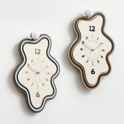 Vivolux | Kreative unregelmäßige Wanddekoration Silent Clock