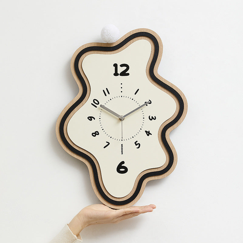 Vivolux | Kreative unregelmäßige Wanddekoration Silent Clock