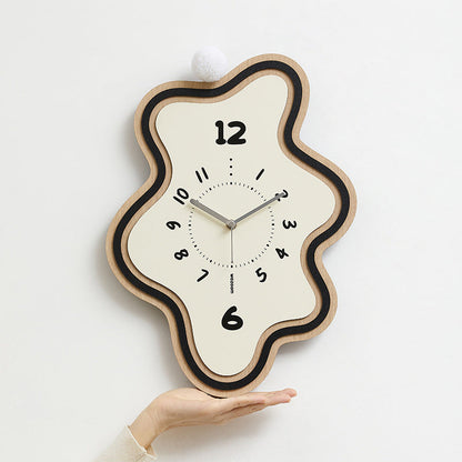 Vivolux | Kreative unregelmäßige Wanddekoration Silent Clock