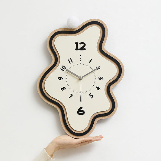 Vivolux | Kreative unregelmäßige Wanddekoration Silent Clock